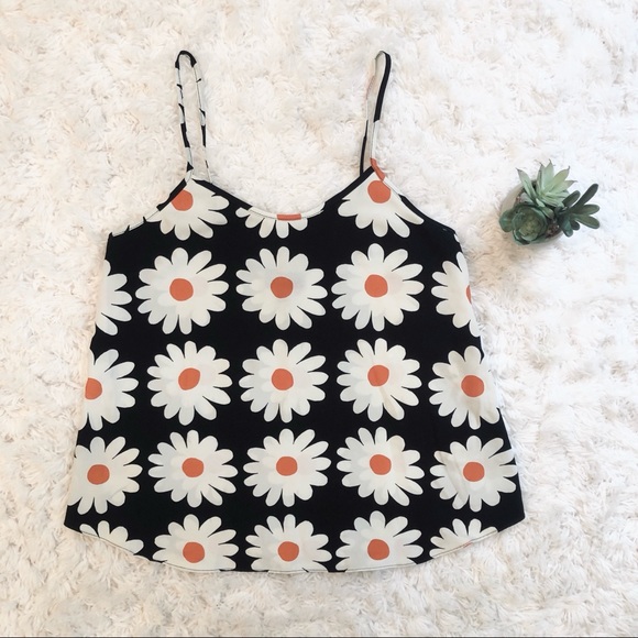 Topshop Tops - Topshop Daisy Tank Top - Size 4
